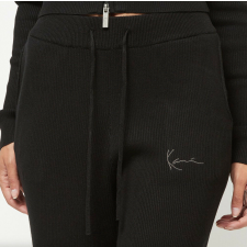 Karl kani small signature knit wide leg pants melegitőnadrág fekete xs férfi edzőruha