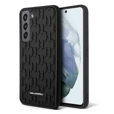 Karl Lagerfeld 3D Monogram Samsung Galaxy S23+, szilikon tok, fekete tok és táska