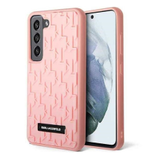 Karl Lagerfeld 3D Monogram Samsung Galaxy S23+, szilikon tok, rózsaszín tok és táska