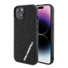 Karl Lagerfeld 3D Rubber Multi Logo Apple iPhone 15 hátlap tok, fekete
