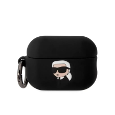 Karl Lagerfeld Airpods Pro 2 tok fekete (KLAP2RUNIKK) audió kellék