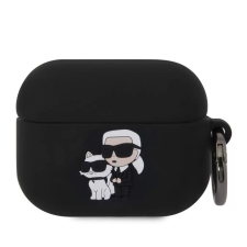 Karl Lagerfeld Airpods Pro tok fekete (KLAPRUNKC) (KLAPRUNKC) fülhallgató, fejhallgató tok