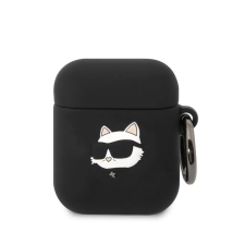 Karl Lagerfeld Airpods tok fekete (KLA2RUNCHK) (KLA2RUNCHK) fülhallgató, fejhallgató tok