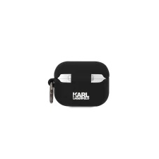 Karl Lagerfeld Apple Airpods 3 KARL LAGERFELD KLA3RUNKC Liquid Silicon Tartó - Fekete fülhallgató, fejhallgató tok