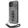 Karl Lagerfeld Apple iPhone 11/XR KARL LAGERFELD KLHCN61PSQRKS Reversible Hátlap - Fekete/Ezüst tok