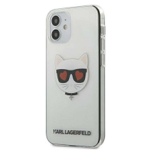 Karl Lagerfeld Apple iPhone 12 Mini Karl Lagerfeld Choupette hátlap tok, Átlátszó tok és táska