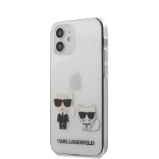 Karl Lagerfeld Apple iPhone 12 Mini KARL LAGERFELD KLHCP12SCKTR TPU Hátlap - Átlátszó tok és táska
