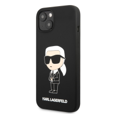 Karl Lagerfeld Apple iPhone 13 KARL LAGERFELD KLHCP13MSNIKBCK Liquid Hátlap - Fekete tok és táska