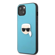 Karl Lagerfeld Apple Iphone 13 Mini Karl fekete-kék tok (KLHCP13SPKMB) (KLHCP13SPKMB) - Telefontok tok és táska
