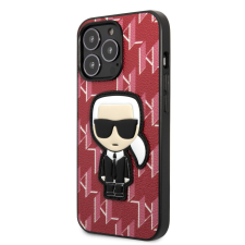 Karl Lagerfeld Apple iPhone 13 Pro KARL LAGERFELD KLHCP13LPMNIKPI Hátlap - Piros tok és táska