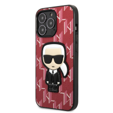 Karl Lagerfeld Apple iPhone 13 Pro Max KARL LAGERFELD KLHCP13LPMNIKPI Hátlap - Piros tok és táska