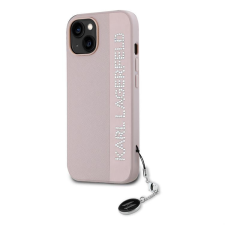 Karl Lagerfeld Apple iPhone 14 KARL LAGERFELD KLHCP14SPSAKDGCP Hátlap - Rózsaszín tok és táska