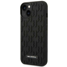 Karl Lagerfeld Apple iPhone 14 Plus Karl Lagerfeld 3D Monogram tok - KLHCP14MRUPKLPK, Fekete tok és táska