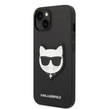Karl Lagerfeld Apple iPhone 14 Plus KARL LAGERFELD KLHCP14MSAPCHK Hátlap - Fekete tok és táska