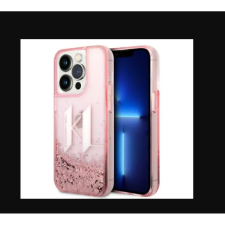 Karl Lagerfeld Apple iPhone 14 Pro Hátlapvédő Tok - Rózsaszín (KLHCP14LLBKLCP) tok és táska