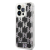 Karl Lagerfeld Apple iPhone 14 Pro Max KARL LAGERFELD KLHCP14XLMNMK Liquid TPU Hátlap - Fekete