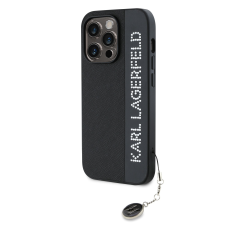 Karl Lagerfeld Apple iPhone 14 Pro Max KARL LAGERFELD KLHCP14XPSAKDGCK Hátlap - Fekete tok és táska