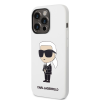 Karl Lagerfeld Apple iPhone 14 Pro Max KARL LAGERFELD KLHCP14XSNIKBCH Liquid Hátlap - Fehér