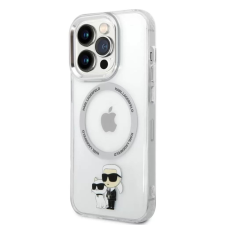 Karl Lagerfeld Apple iPhone 14 Pro tok átlátszó (KLHMP14LHNKCIT) tok és táska