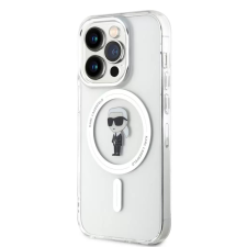 Karl Lagerfeld Apple iPhone 15 Pro tok átlátszó (KLHMP15LHFCKNOT) (KLHMP15LHFCKNOT) tok és táska