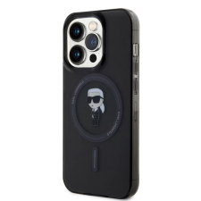 Karl Lagerfeld Apple iPhone 15 Pro tok fekete (KLHMP15LHFCKNOK) (KLHMP15LHFCKNOK) tok és táska