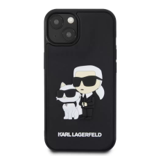 Karl Lagerfeld Apple iPhone 15 tok fekete (KLHCP15S3DRKCNK) (KLHCP15S3DRKCNK) tok és táska