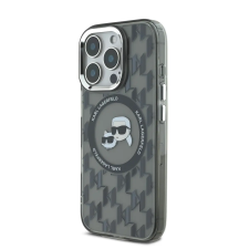 Karl Lagerfeld Apple iPhone 16 Pro KARL LAGERFELD KLHMP16LHMCKMHK Magsafe IML Hátlap - Fekete tok és táska