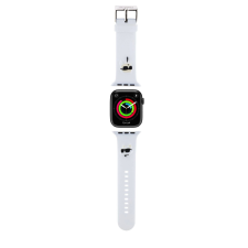 Karl Lagerfeld Apple iWatch Karl Lagerfeld KLAWMSLKCNH 38/40/41mm óraszíj - Fehér okosóra kellék