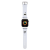 Karl Lagerfeld Apple Watch 42mm / 44mm / 45mm / 49mm óraszíj fehér KLAWLSLKCNH