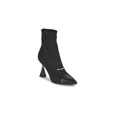 Karl Lagerfeld Bokacsizmák DEBUT Mix Knit Ankle Boot Fekete 39