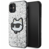 Karl Lagerfeld Choupette Patch Apple iPhone 11/Xr Tok - Ezüst