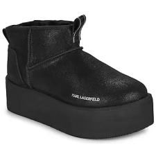 Karl Lagerfeld Csizmák THERMO Lo Slip On Boot Fekete 39 női csizma, bakancs
