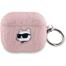  Karl Lagerfeld Embossed Choupette Head AirPods 3 rózsaszín PU tok (KLA3PGCHPP) fülhallgató, fejhallgató tok