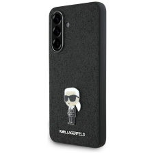 Karl Lagerfeld Fixed Glitter Ikonik Metal Pin Samsung Galaxy A36 hátlap tok, fekete tok és táska
