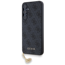 Karl Lagerfeld Guess 4G Charms Samsung Galaxy A55 5G szürke tok (GUHCSA55GF4GGR) tok és táska