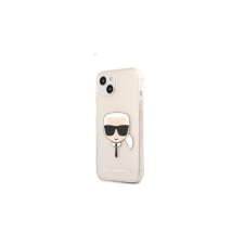 Karl Lagerfeld Head Full Glitter szilikon hátlap tok Apple iPhone 13, arany tok és táska