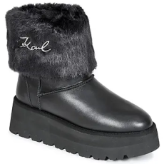 Karl Lagerfeld Hótaposók SKYLAR Signia Kollar Mid Boot Fekete 38