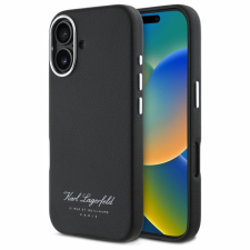 Karl Lagerfeld Hotel RSG iPhone 16 Pro tok - fekete tok és táska