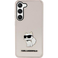 Karl Lagerfeld Ikonik Choupette Samsung Galaxy S23+, szilikon tok, rózsaszín (KLD1487) tok és táska