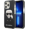 Karl Lagerfeld Ikonik hátlap tok Apple iPhone 13 Pro, fekete (KLD881BLK)
