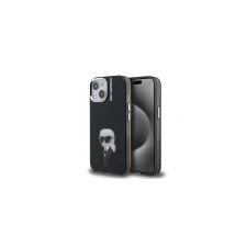 Karl Lagerfeld IML Aquarelle Karl iPhone 15 hátlap tok, fekete tok és táska