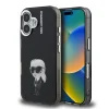 Karl Lagerfeld IML Aquarelle Karl iPhone 16 hátlap tok, fekete
