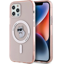 Karl Lagerfeld IML Choupette MagSafe-kompatibilis tok iPhone 12/12 Pro - rózsaszín tok és táska
