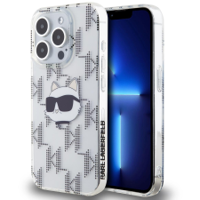 Karl Lagerfeld IML Electroplated Choupette Head iPhone 15 Pro Max átlátszó tok (KLHCP15XHKLPCHT) tok és táska
