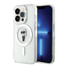 Karl Lagerfeld IML Ikonik MagSafe Apple iPhone 15 Pro hátlap tok, átlátszó tok és táska