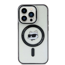 Karl Lagerfeld IML IML Choupette Head MagSafe tok iPhone 15 Pro - átlátszó tok és táska
