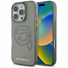 Karl Lagerfeld IPhone 16 Pro tok – Karl Lagerfeld IML Rhinestones (KLHCP16LHKHDCELK) – Karl Head tok és táska