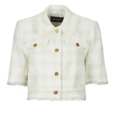 Karl Lagerfeld Kabátok / Blézerek BOUCLE JACKET Bézs DE 36 blézer