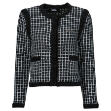 Karl Lagerfeld Kabátok / Blézerek classic boucle cardigan Sokszínű EU XS női dzseki, kabát