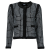 Karl Lagerfeld Kabátok / Blézerek classic boucle cardigan Sokszínű EU XS